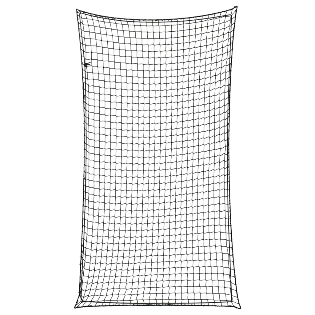 Filet Pour Remorque Avec Corde Élastique 3,5X2,5 M Pp Noir