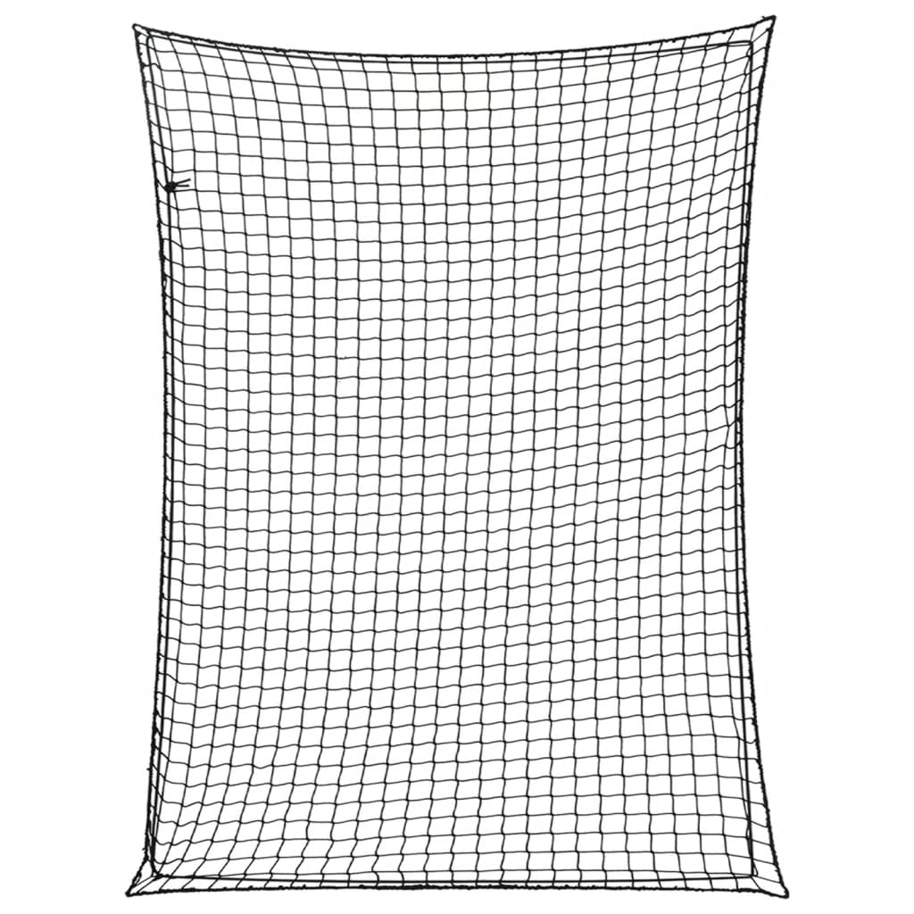 Filet Pour Remorque Avec Corde Élastique 3,5X2,5 M Pp Noir