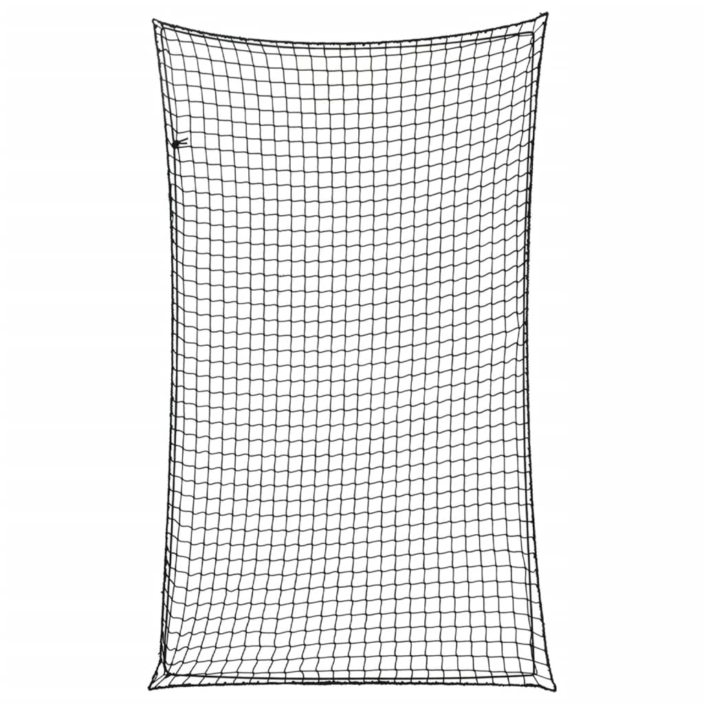 Filet Pour Remorque Avec Corde Élastique 3,5X2,5 M Pp Noir