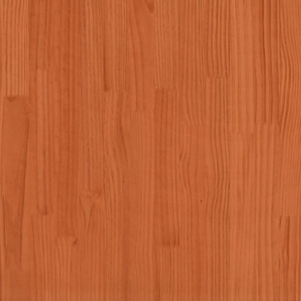 Tête De Lit Avec Étagères 135 Cm Bois Massif De Pin