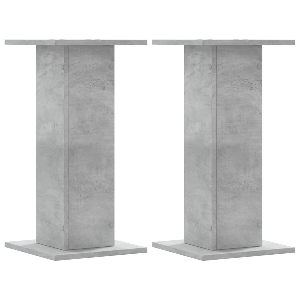 Supports De Haut-Parleurs 2 Pcs Bois D'ingénierie