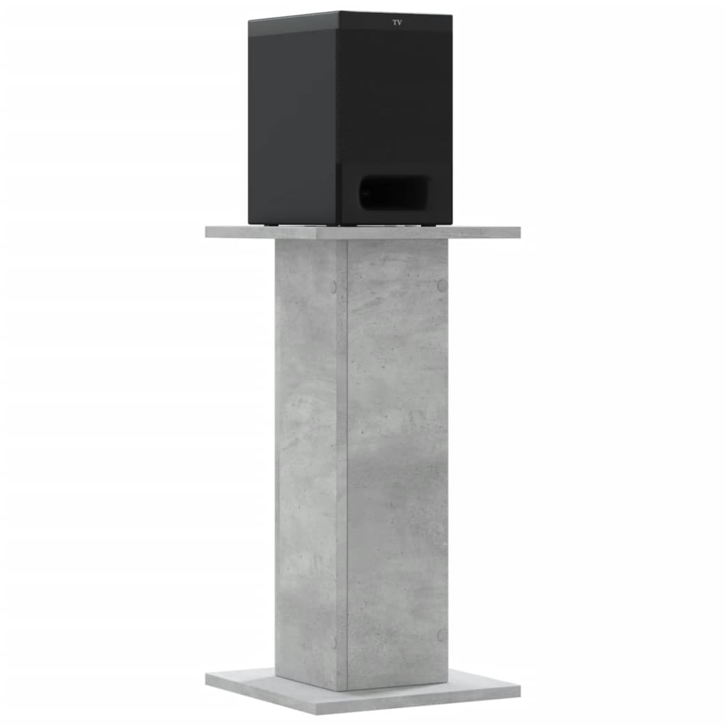 Supports De Haut-Parleurs 2 Pcs Bois D'ingénierie