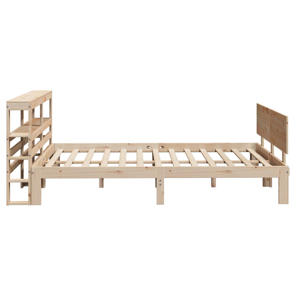 Cadre De Lit Avec Tête De Lit Sans Matelas 120X190 Cm