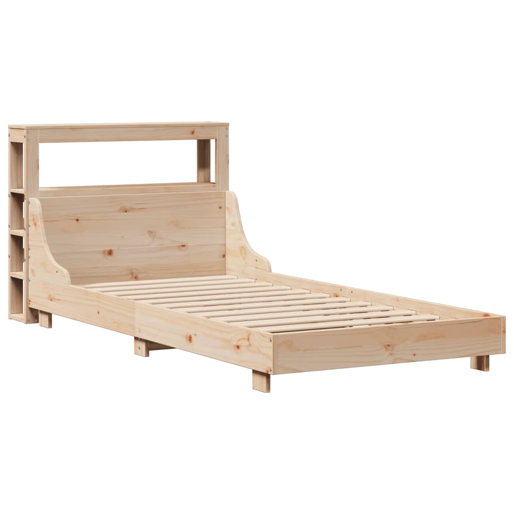 Cadre De Lit Sans Matelas 90X190 Cm Bois De Pin Massif