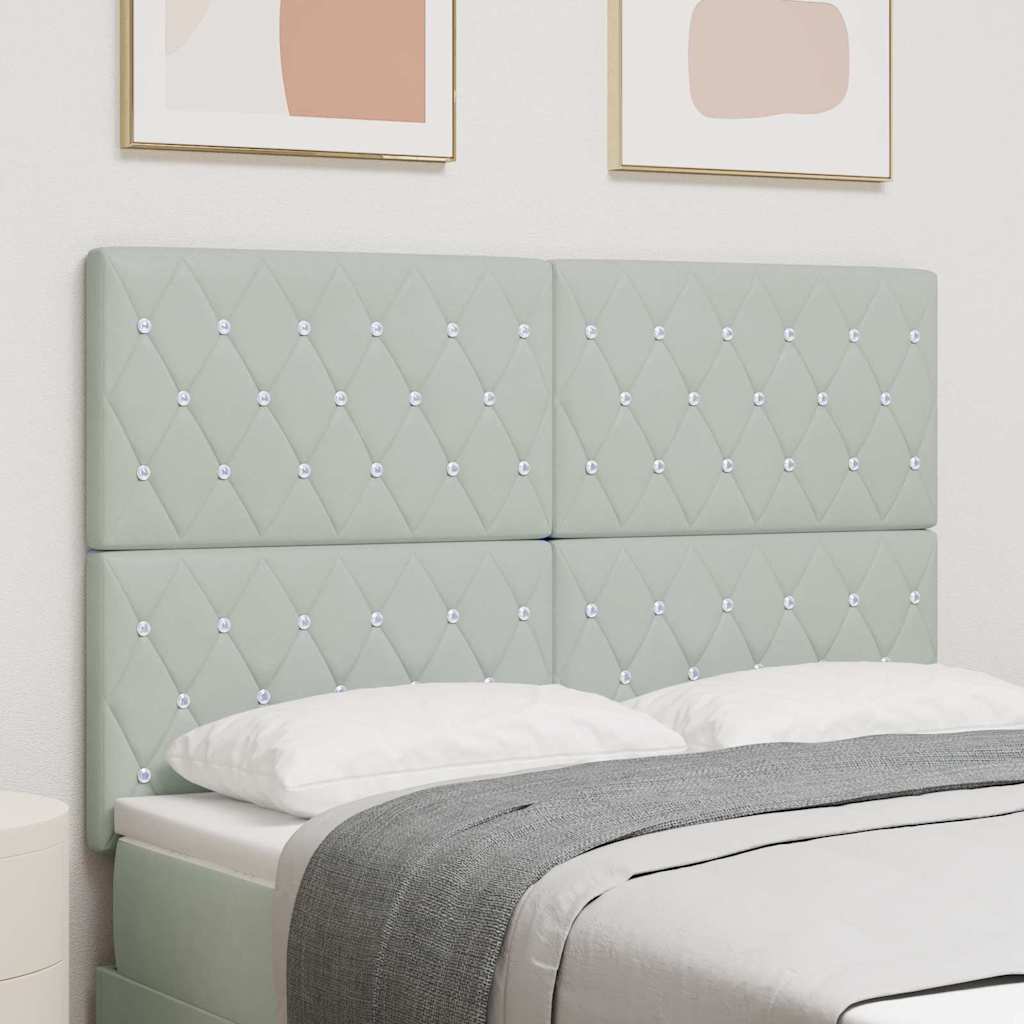 Tête De Lit Led Avec Bandes Led Velours