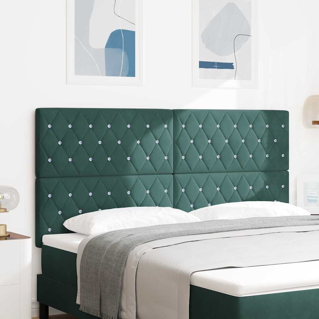 Tête De Lit Led Avec Bandes Led Velours