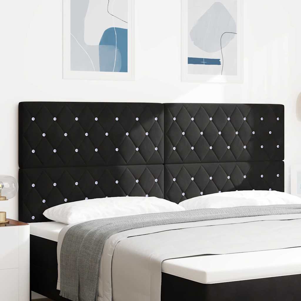 Tête De Lit Led Avec Bandes Led Velours