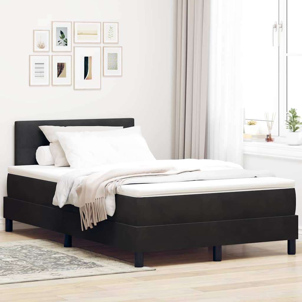 Sommier À Lattes De Lit Et Matelas Velours