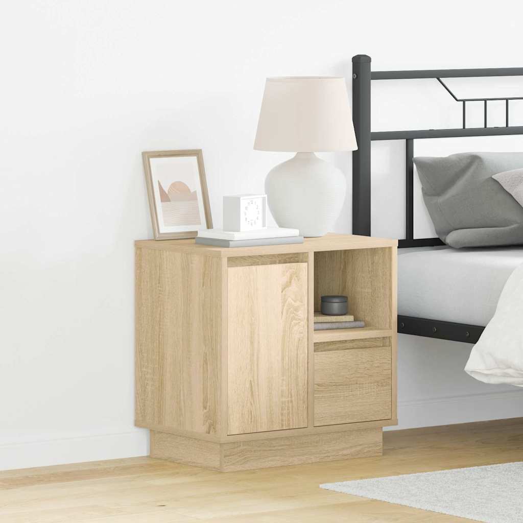 Cabinet De Chevet 2 Pc 50 X 34,5 X 50 Cm.