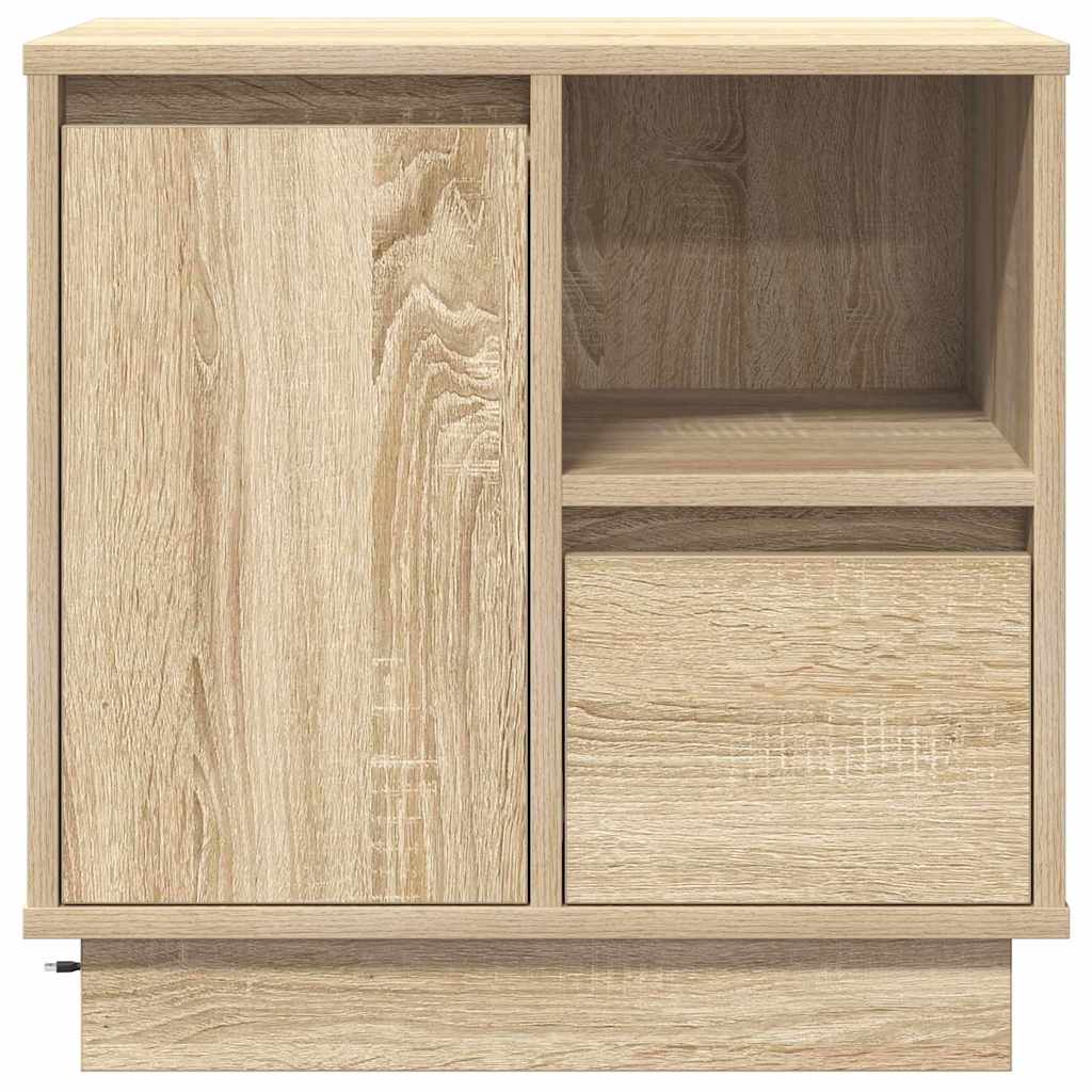 Cabinet De Chevet 2 Pc 50 X 34,5 X 50 Cm.
