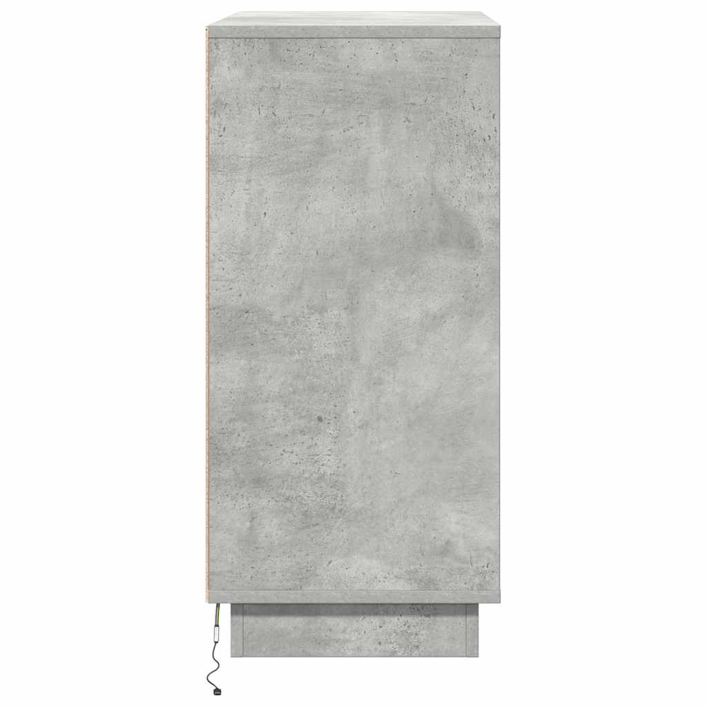 Buffet Led 71 X 34,5 X 75 Cm Bois D'ingénierie