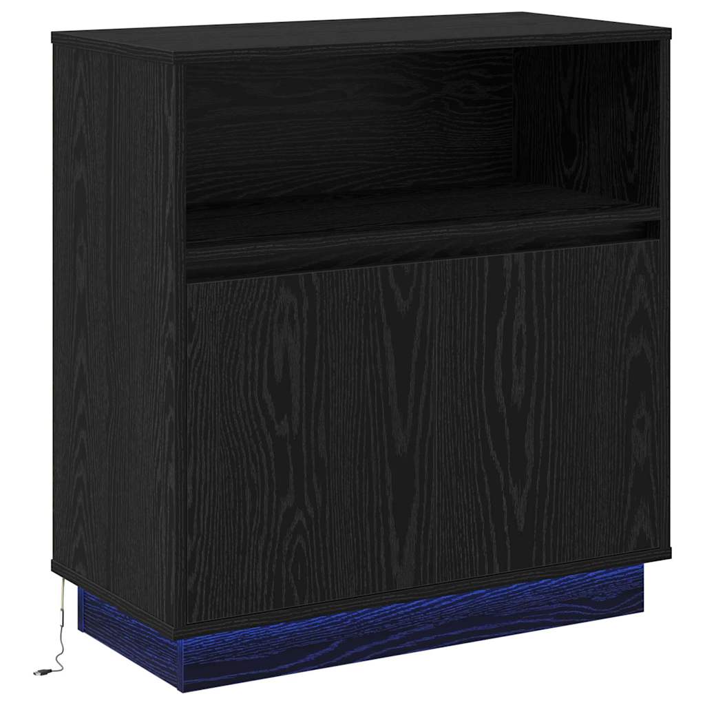 Buffet Led 71 X 34,5 X 75 Cm Bois D'ingénierie