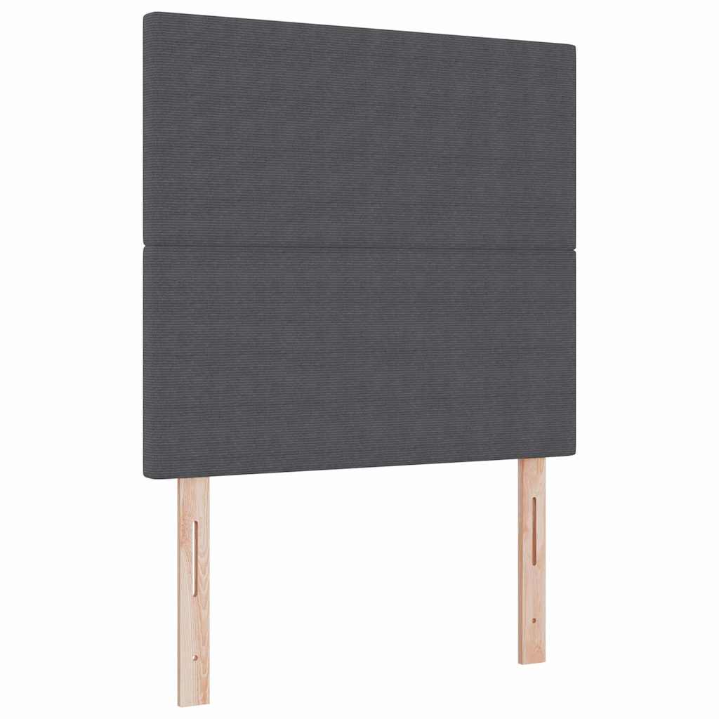 Lit À Ressorts Avec Tête De Lit Et Blanc