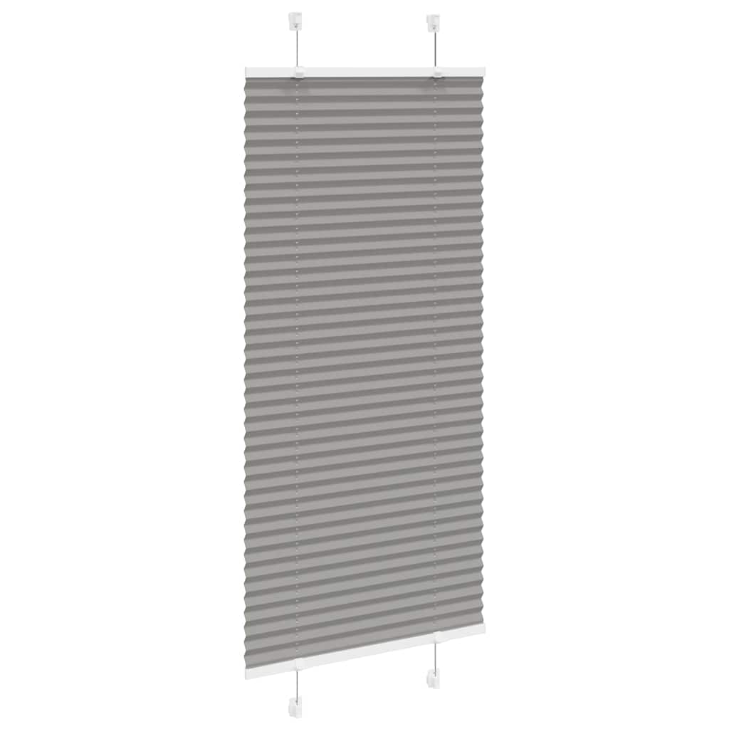 Store Plissé Anthracite 60X100 Cm Largeur Du Tissu 59,4 Cm