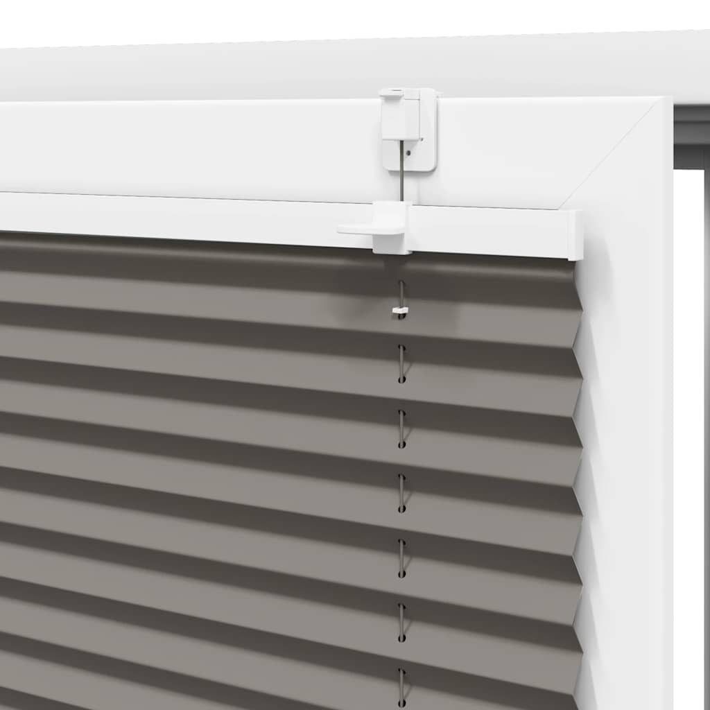 Store Plissé Anthracite 60X100 Cm Largeur Du Tissu 59,4 Cm
