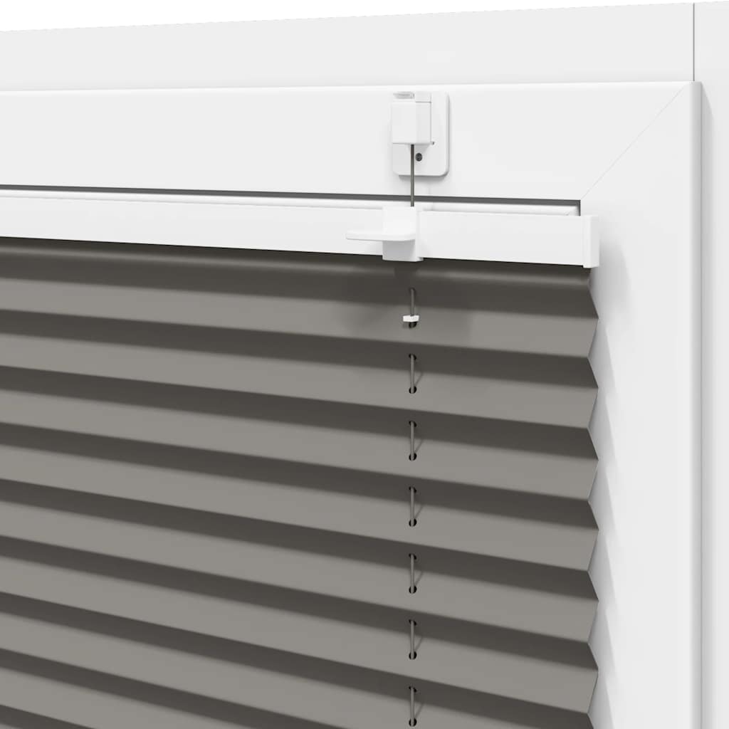 Store Plissé Anthracite 60X100 Cm Largeur Du Tissu 59,4 Cm