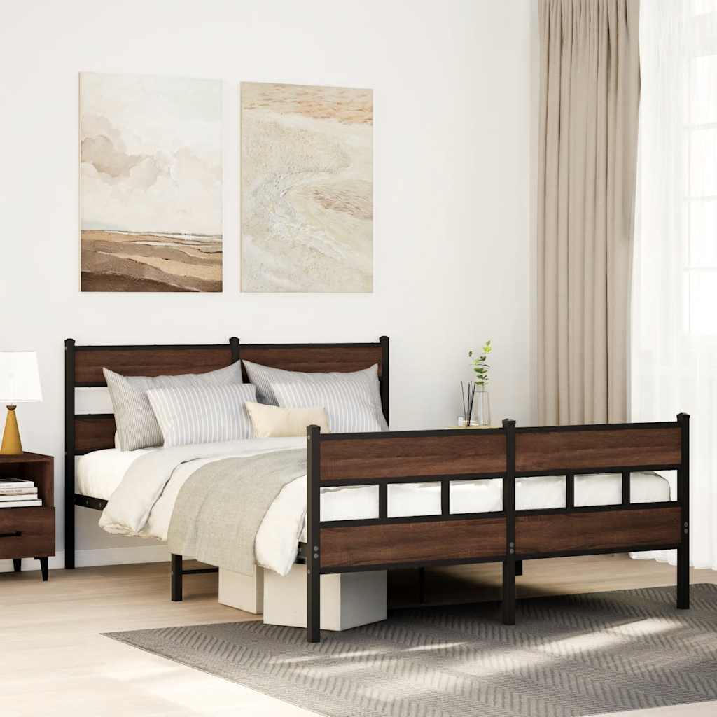 Cadre De Lit En Métal Sans Matelas