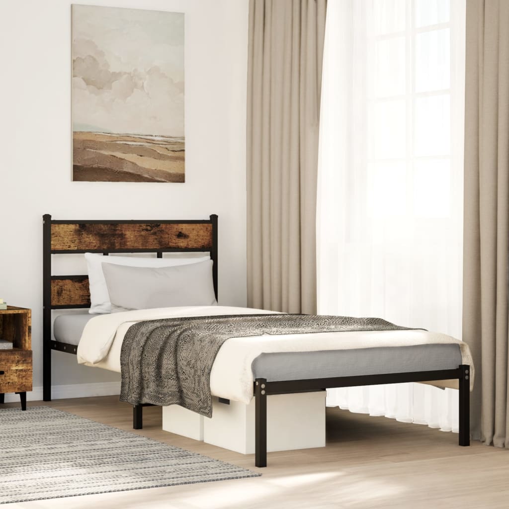 Cadre De Lit En Métal Sans Matelas