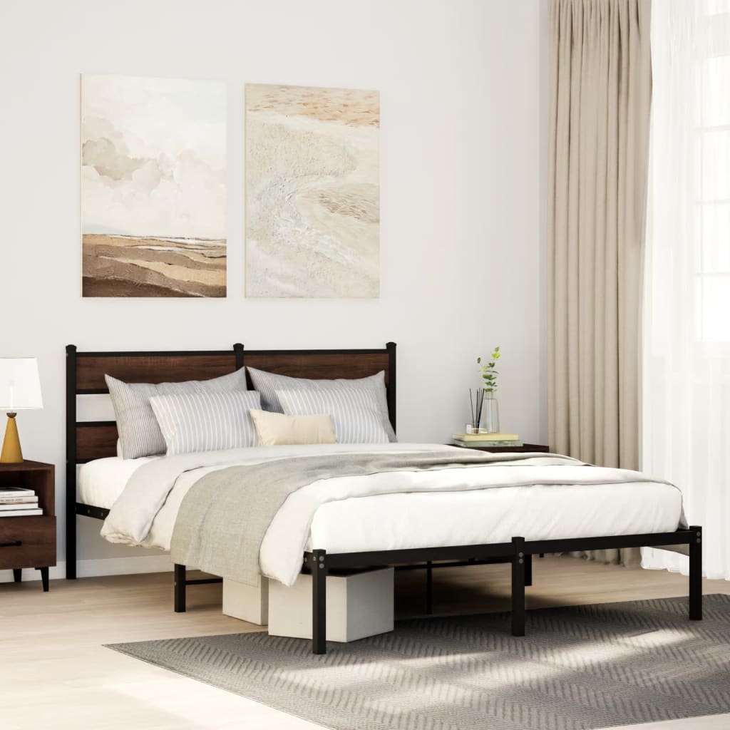 Cadre De Lit En Métal Sans Matelas