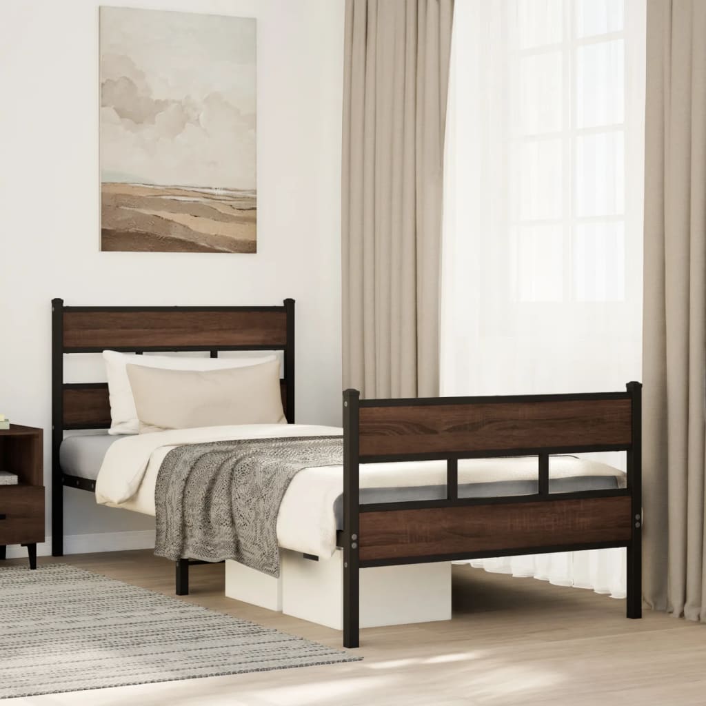Cadre De Lit En Métal Sans Matelas