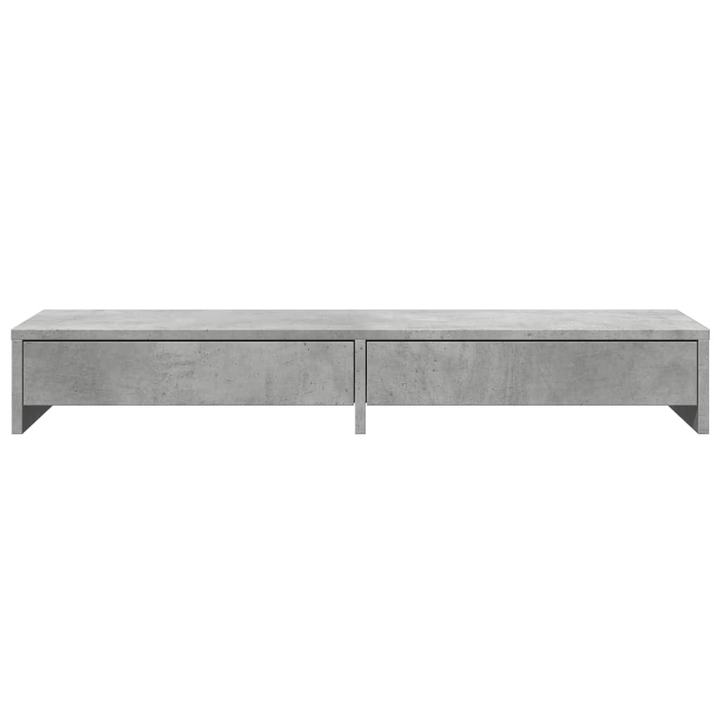 Support De Moniteur Avec Tiroirs Bois D'ingénierie
