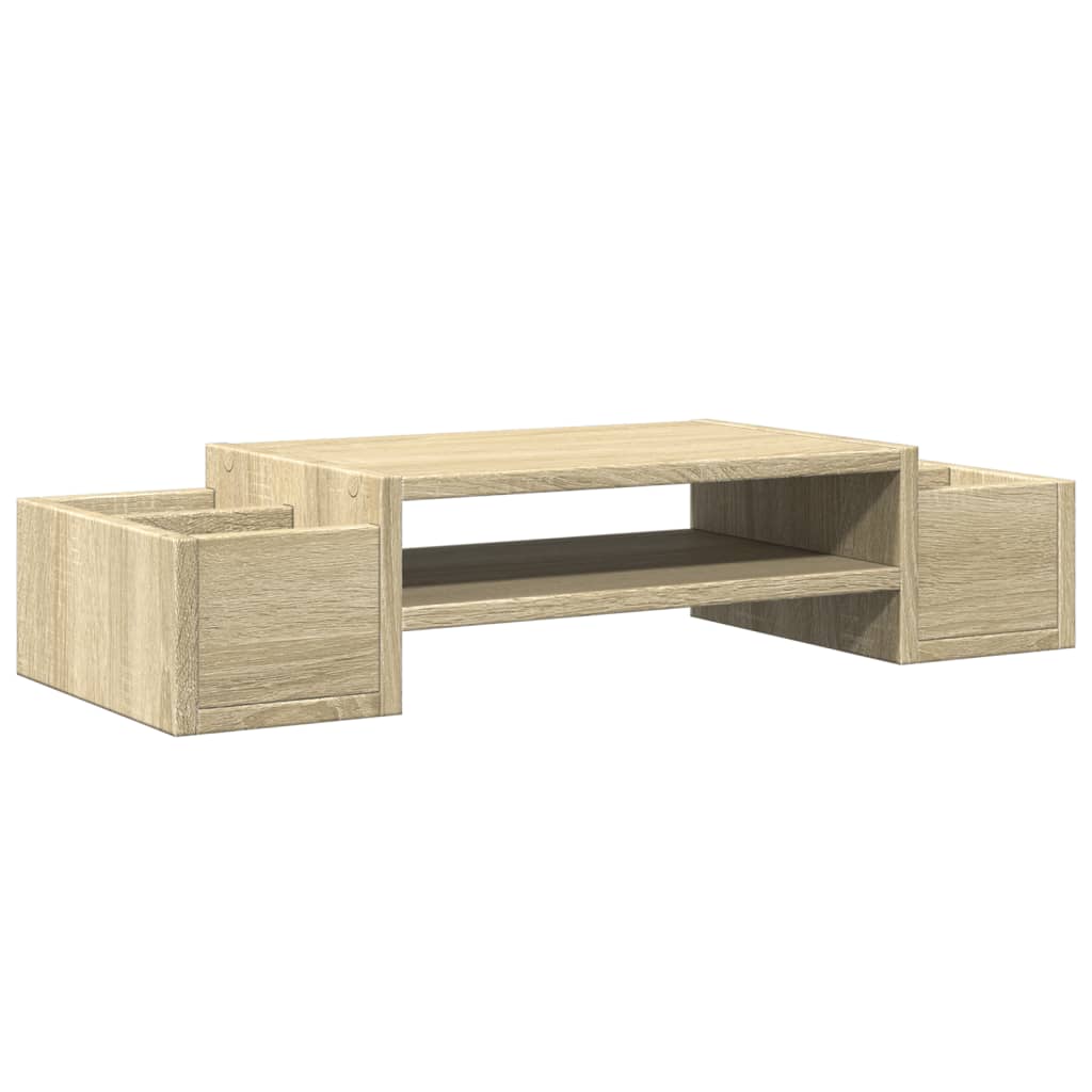 Support De Moniteur Et Rangement Bois D'ingénierie