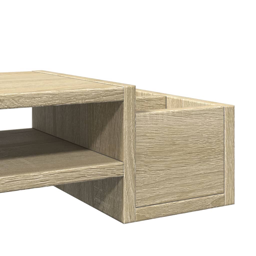 Support De Moniteur Et Rangement Bois D'ingénierie