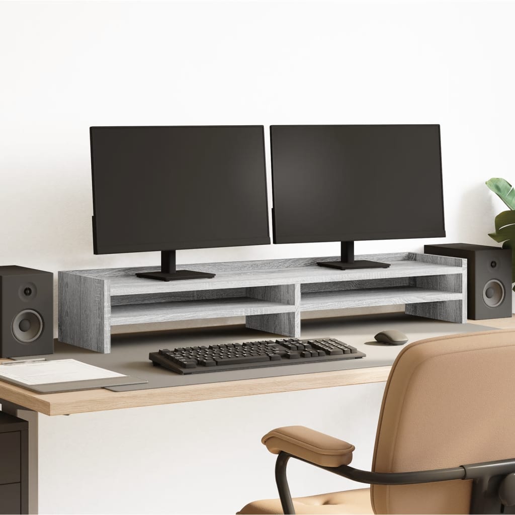 Support De Moniteur Bois D'ingénierie