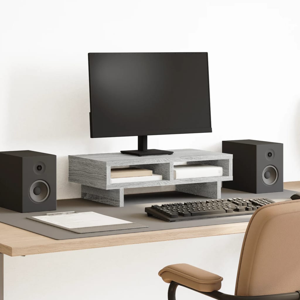 Support De Moniteur Bois D'ingénierie
