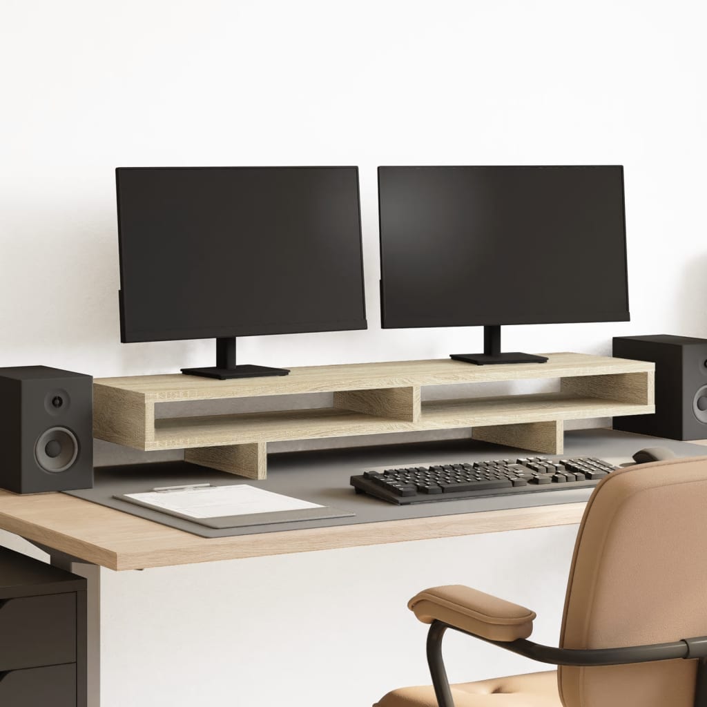 Support De Moniteur Bois D'ingénierie
