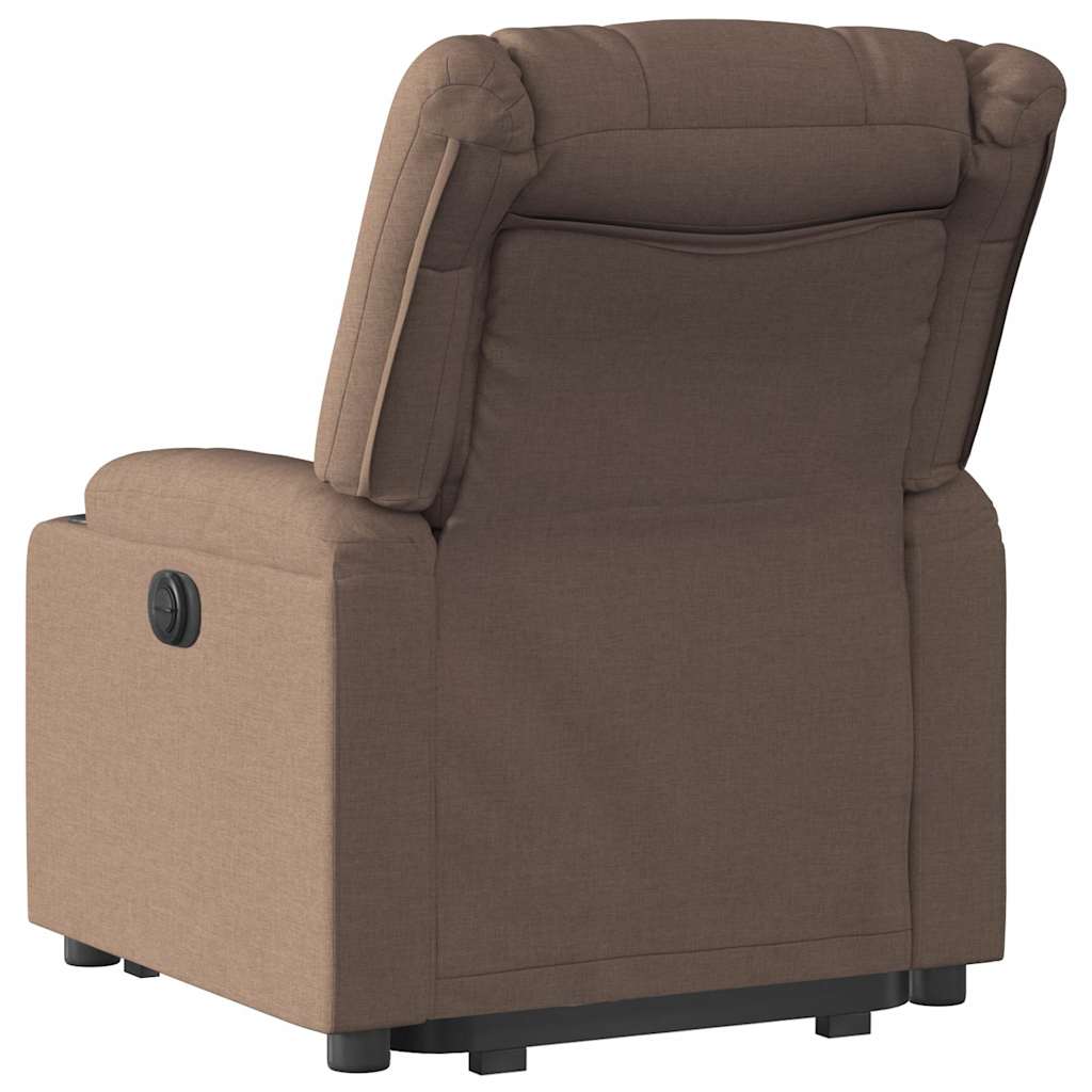 Fauteuil Inclinable Tissu Marron