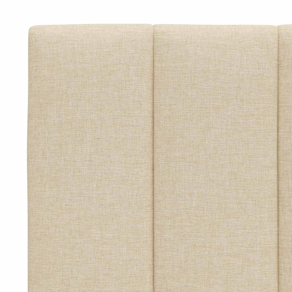 Cadre De Lit Sans Matelas Hanko Tissu
