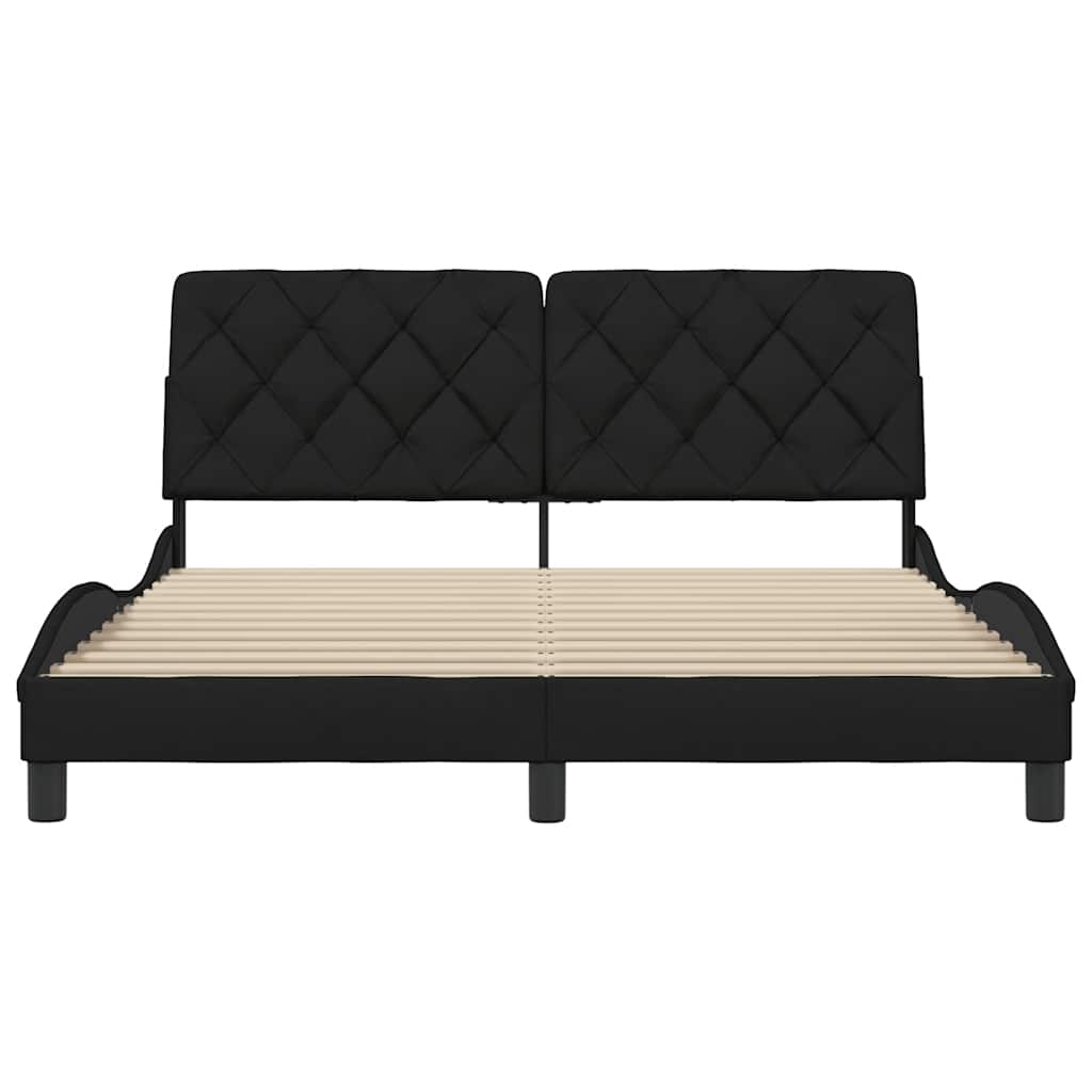 Cadre De Lit Sans Matelas Tissu