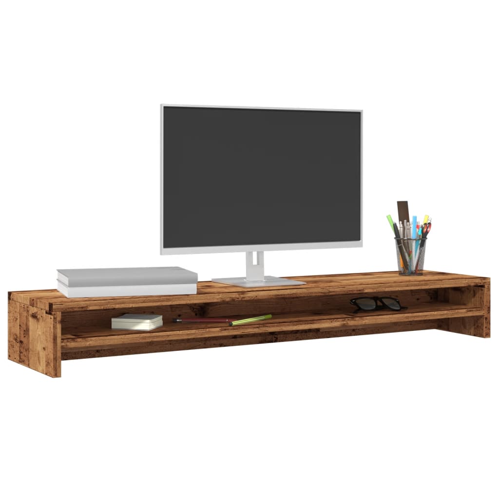 Support De Moniteur 100 X 24 X 13 Cm Bois D'ingénierie