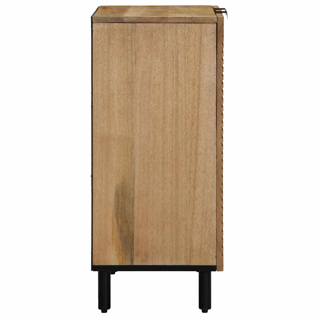 Buffet 60X33X75 Cm Bois Massif De Manguier Marron