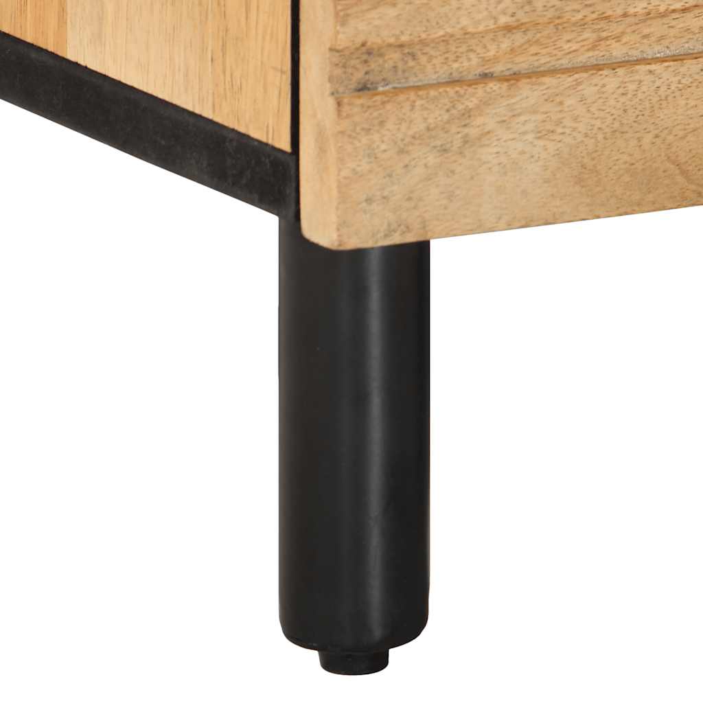 Table De Chevet Marron 50X33X60 Cm