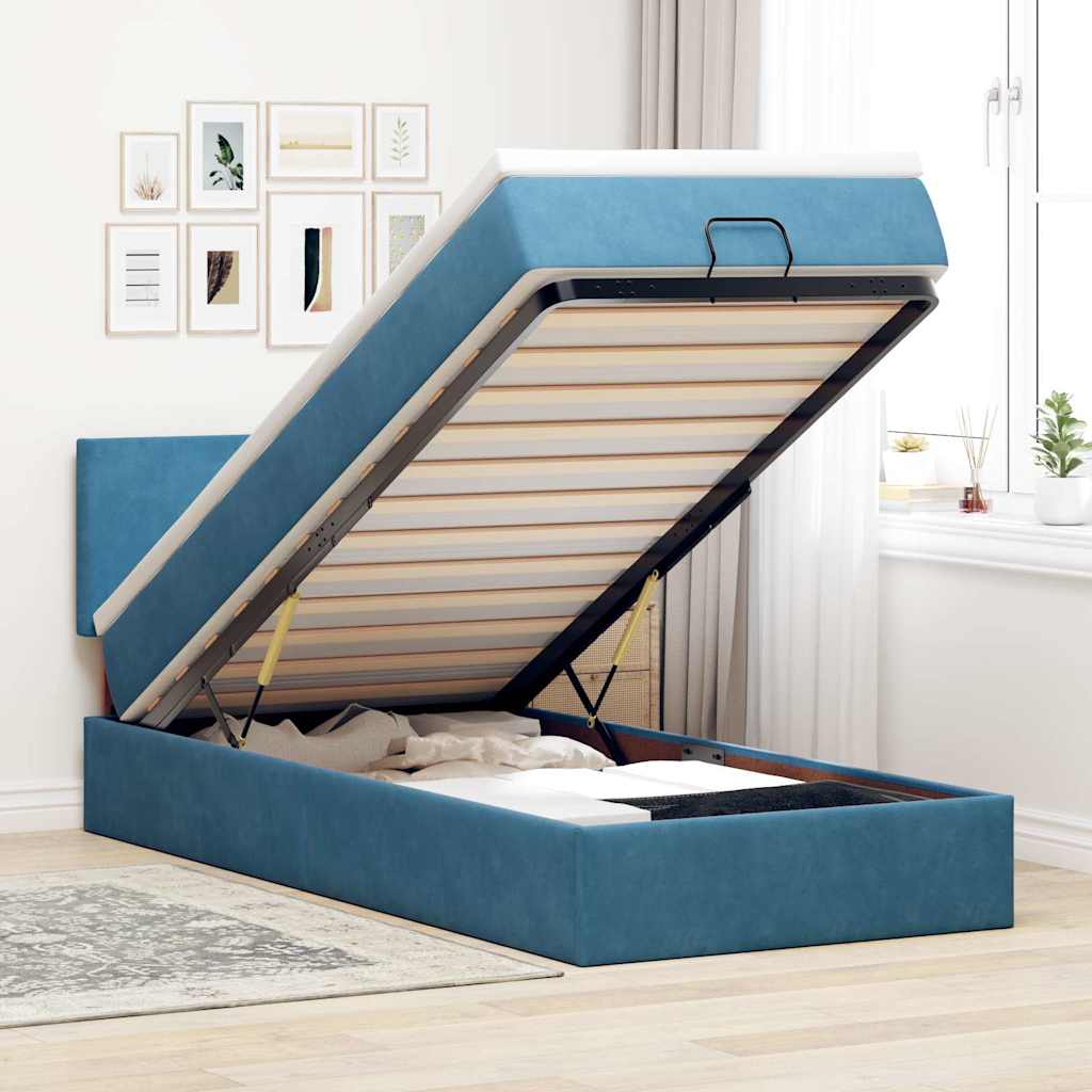 Lit Ottoman Avec Matelas Velours