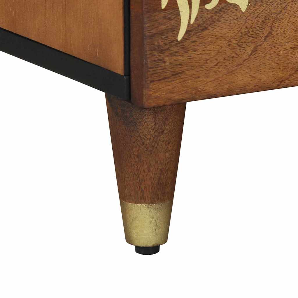 Cabinet De Chevet 2 Pièces 40 X 33 X 46 Cm