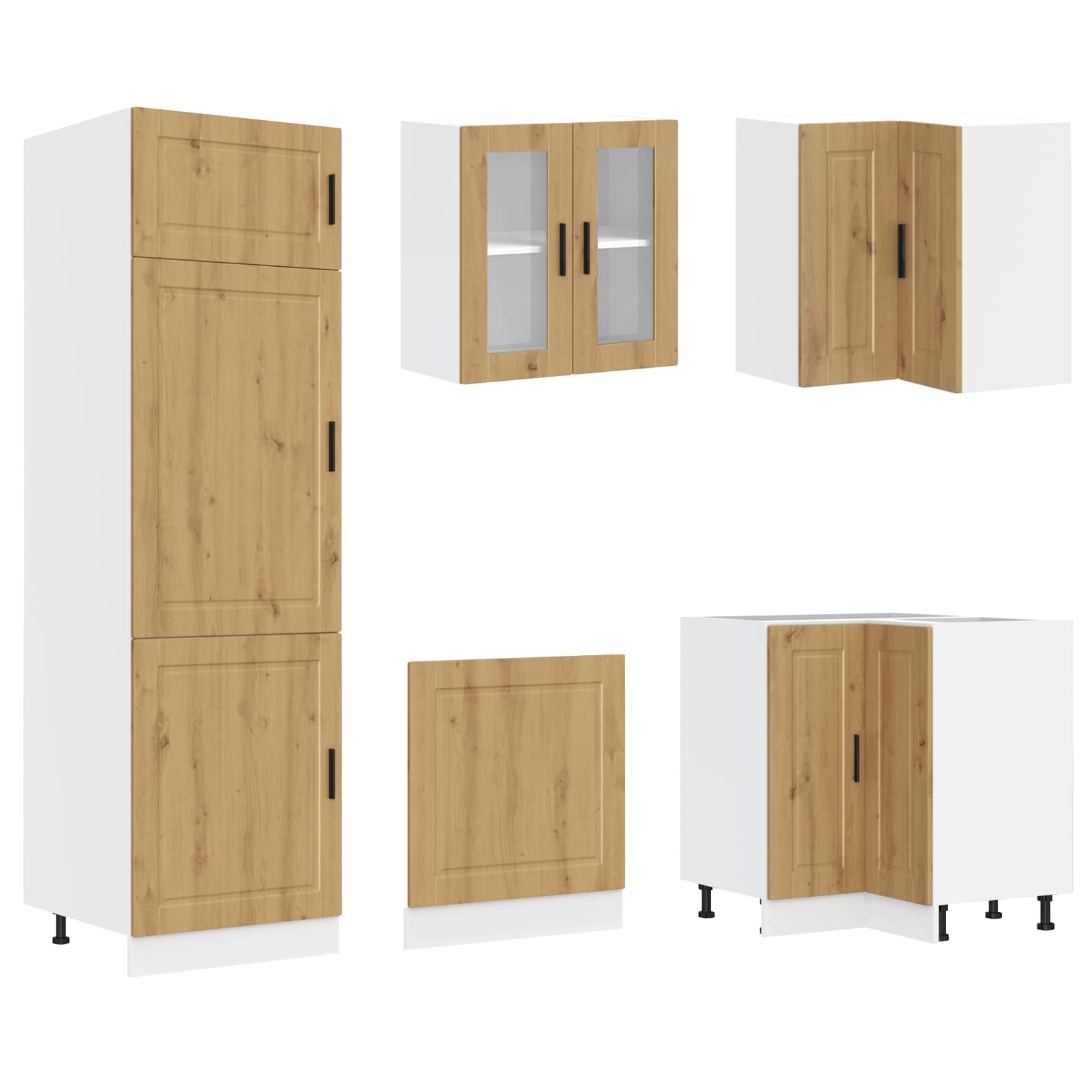 Meuble Sous Évier Porto 2 Pièces 80 X 46 X 81,5 Cm