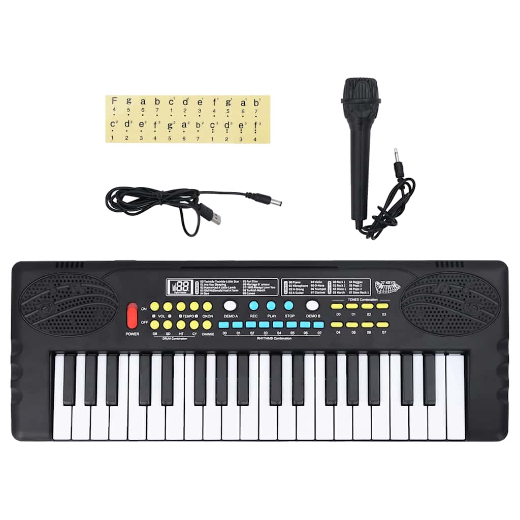 Clavier De Piano Électrique 88 Touches Avec Pupitre Pliable
