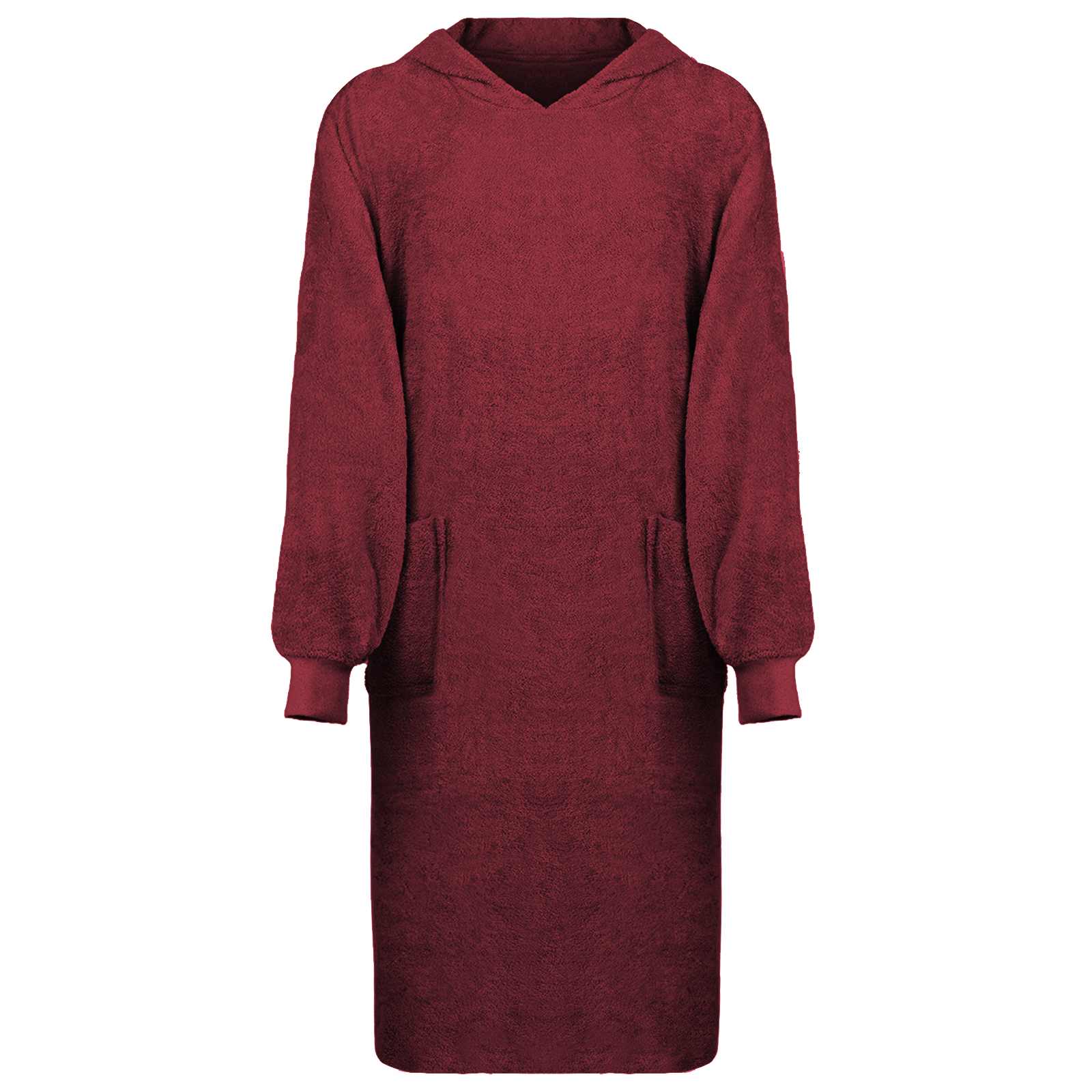 Sweat À Capuche Couverture Kinn Rouge Coton
