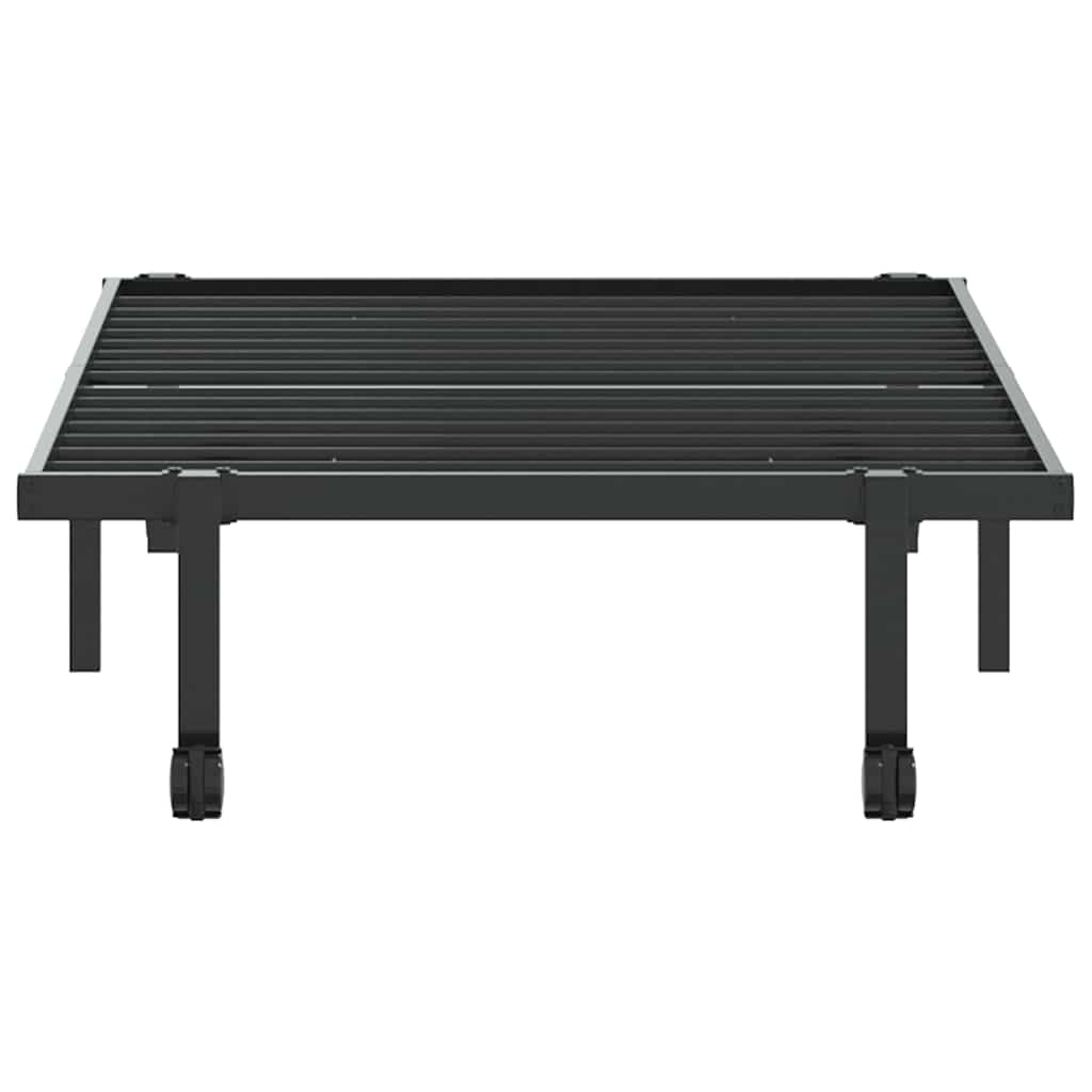 Cadre De Lit Sans Matelas Pliable Acier