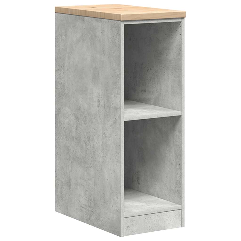 Armoire De Rangement De Garage Bois Pin Gris Béton