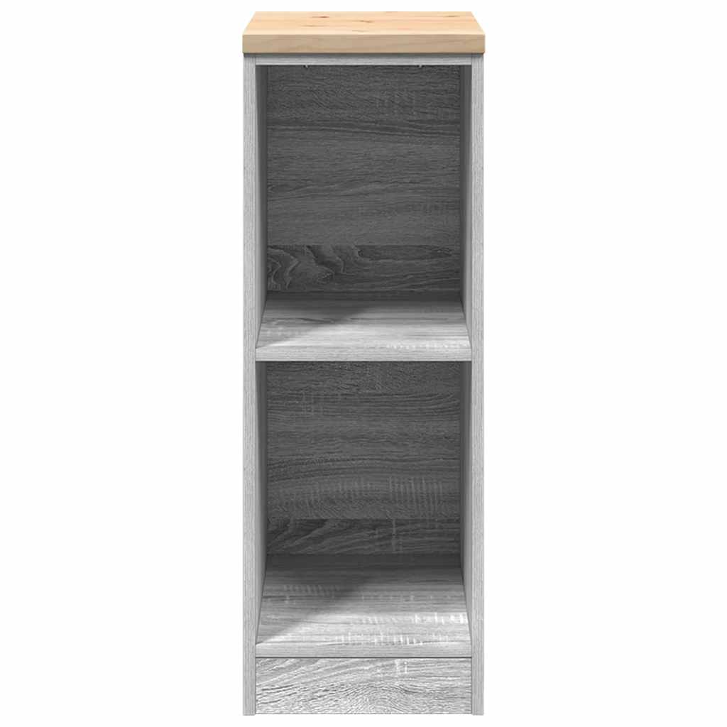 Armoire De Rangement De Garage Bois Pin Sonoma Gris