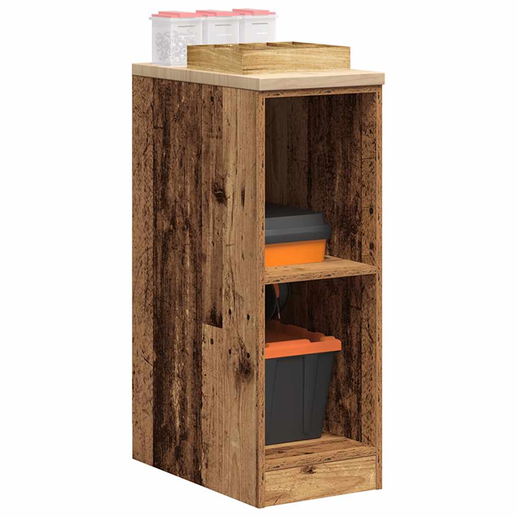 Armoire De Rangement De Garage Bois Pin Vieux Bois