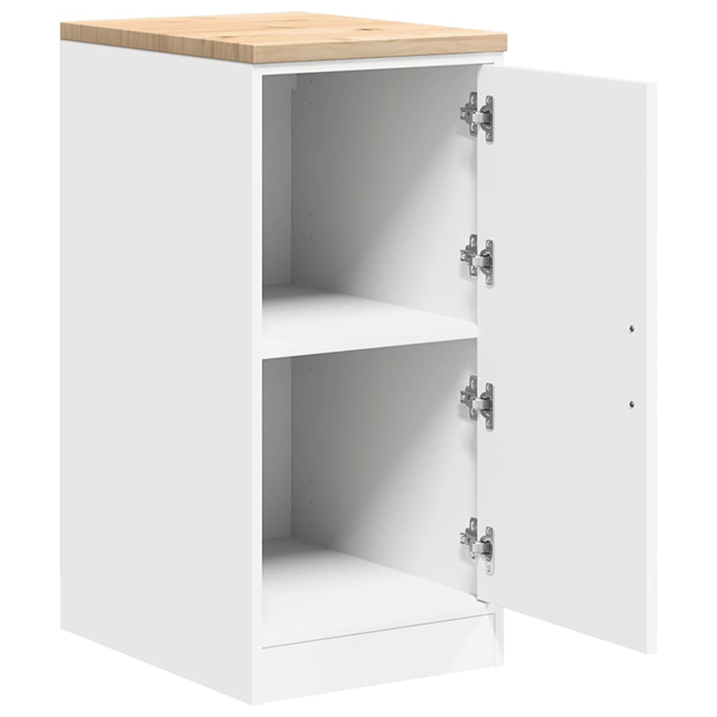 Armoire De Rangement De Garage Bois De Pin Blanc