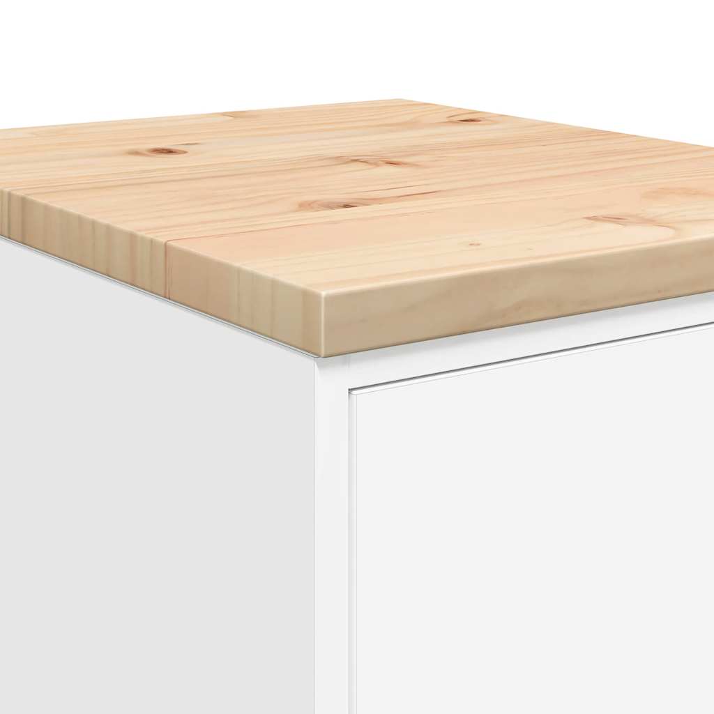 Armoire De Rangement De Garage Bois De Pin Blanc