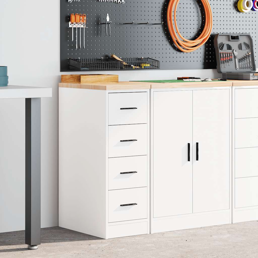Armoire De Rangement De Garage Bois De Pin Blanc