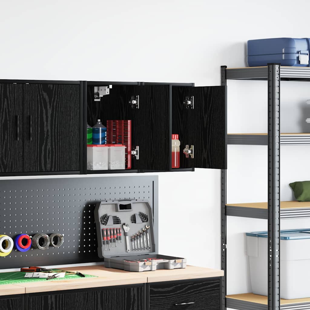 Armoire Murale De Garage Bois D'ingénierie