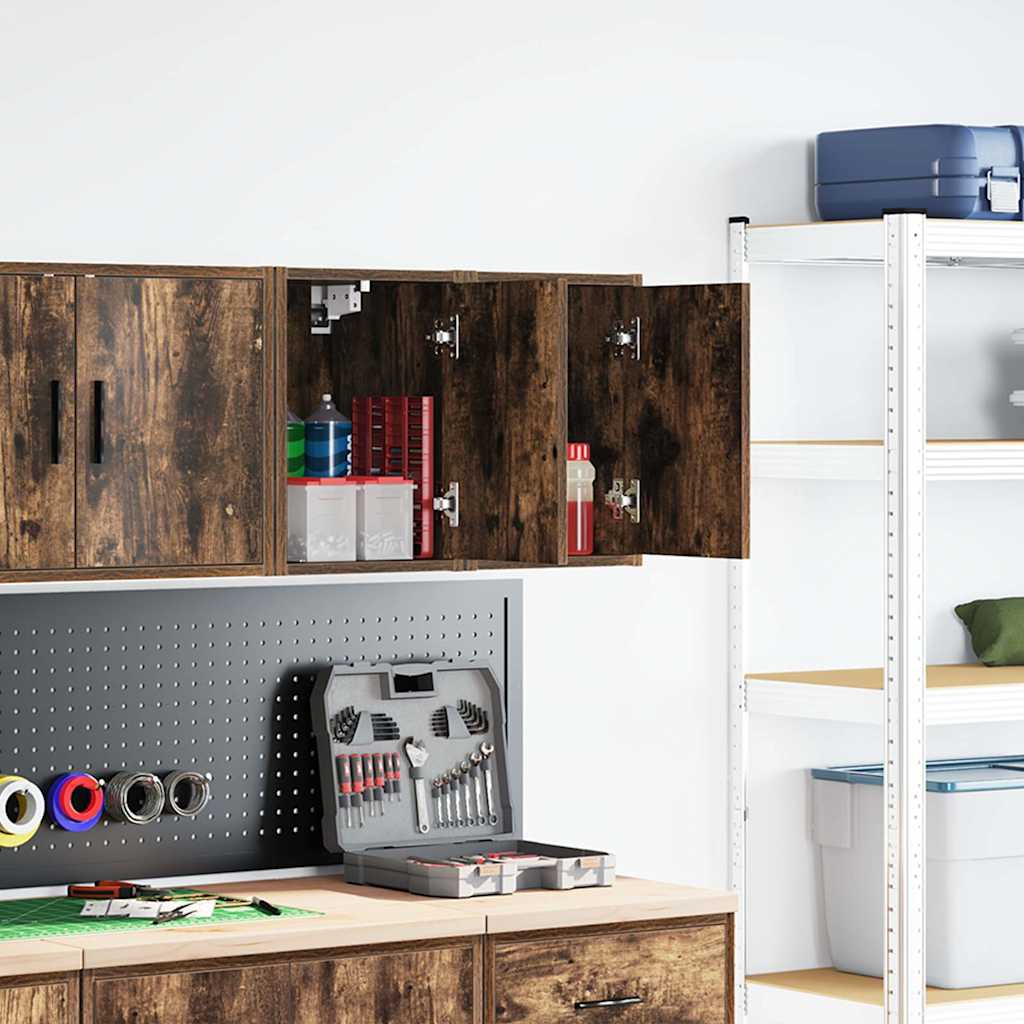 Armoire Murale De Garage Bois D'ingénierie